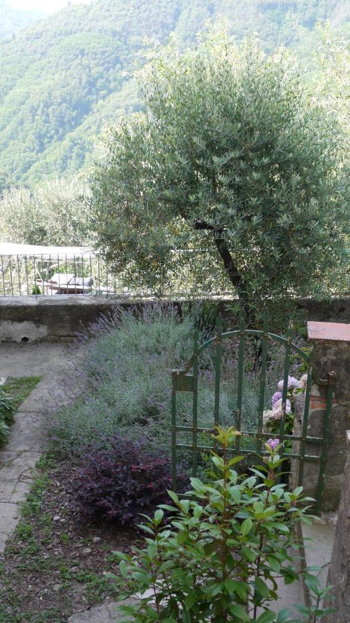 Villa Piscina Con Vista Bagni di Lucca Exterior foto